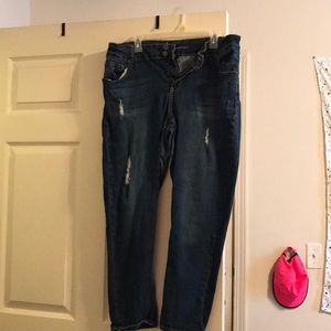 High waisted jeans from Lane Bryant